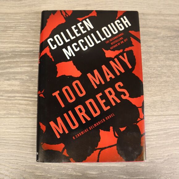 Colleen McCullough Series Lot of 3 Carmine Delmonico Mystery books - Picture 11 of 12